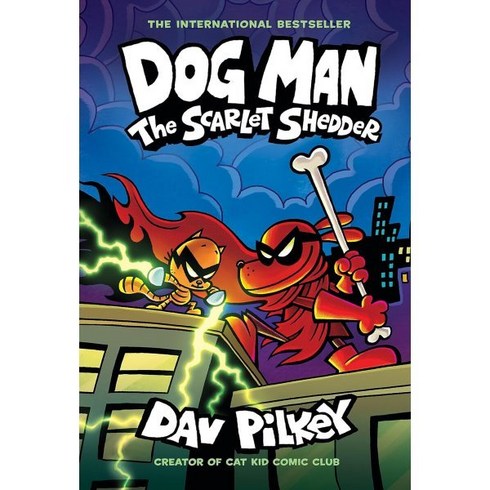 Dog Man #12 : The Scarlet Shedder, Graphix