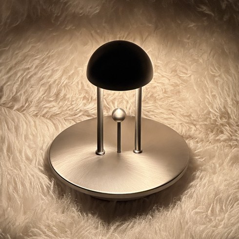 메리토 샤인 충전식 감성 LED 무드등 인테리어조명, Modern Nickel