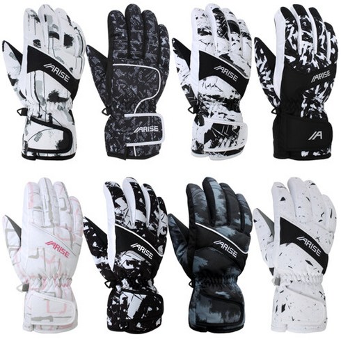 2023년 가성비 최고 awga010 - 어라이즈 WG005 성인 주니어 스키 보드 장갑 모음 택1, AWGA010BK 블랙XL