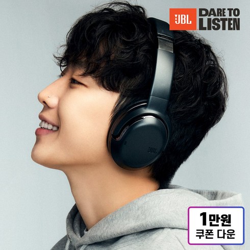 삼성공식파트너 JBL TOUR ONE M2 노이즈캔슬링 블루투스 헤드셋 헤드폰, {BLK} 블랙