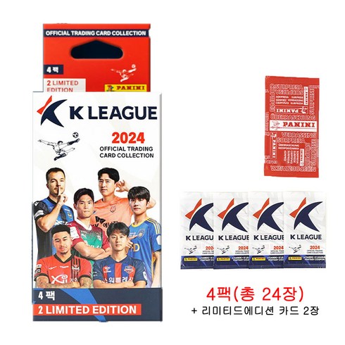 스포츠카드 - [파니니]파니니 K리그 2024 멀티팩 K-League 스포츠 카드 (축구카드), 1개