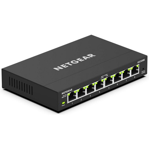 [관부가세포함] NETGEAR 8-Port Gigabit Ethernet Plus Switch (GS308E