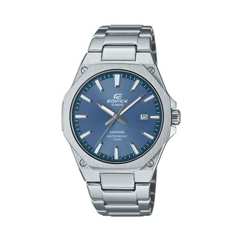 efr-s108d - [에드피스 EDIFICE] EFR-S108D-2AVUDF 슬림 시리즈 사파이어글라스 실버 블루 메탈 시계