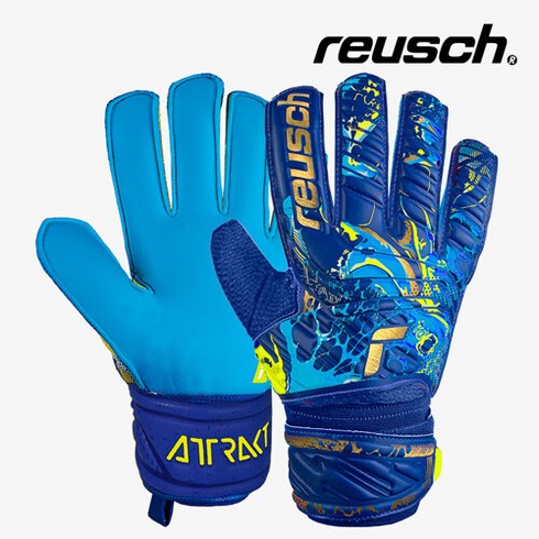 2023년 가성비 최고 로이쉬주니어장갑 - 로이쉬 어트랙트 솔리드 주니어 축구 골키퍼장갑, 단품