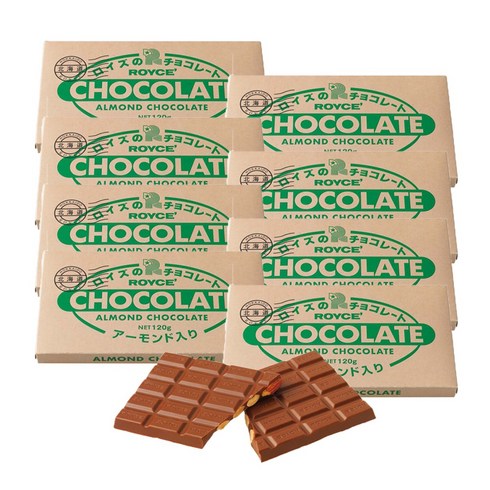로이스킴 - 로이스 판 초콜릿 아몬드 Royce Chocolate 120g 8개