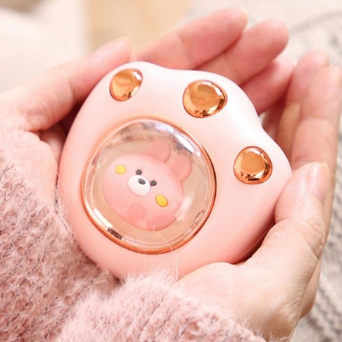 2023년 가성비 최고 다회용핫팩 - 고양이손난로 1200mAh보조배터리 충전손난로 손찜질기 전기찜질팩 손목찜질기 다회용핫팩, 상품선택, 고양이손난로-그린, 고양이손난로-그린