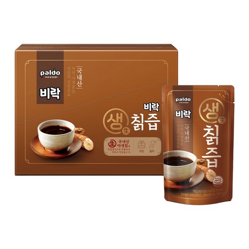 칡즙 - 비락 생 칡즙 120mlx40팩 건강즙, 40개, 100ml