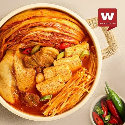 을지로 노포 맛집 은주정 김치찜 700g x 8팩 - [외갓집] 더명작 잘 만든 우리 김치찜, 5개