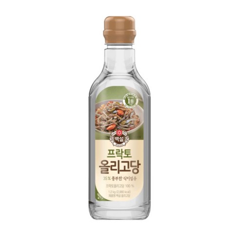 백설 프락토 올리고당, 1.2kg, 1개