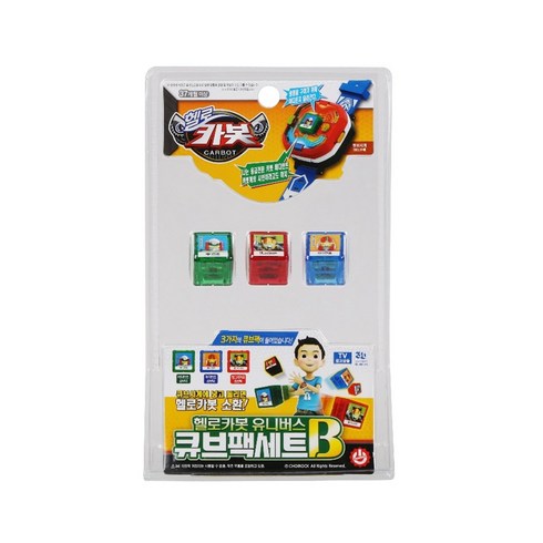 2023년 가성비 최고 티티카카큐브 - 헬로카봇 유니버스 큐브팩세트B, 혼합 색상