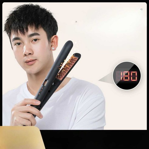 남자 볼륨 앞머리 짧은머리 뽕 뿌리펌 스타일링, 블랙
