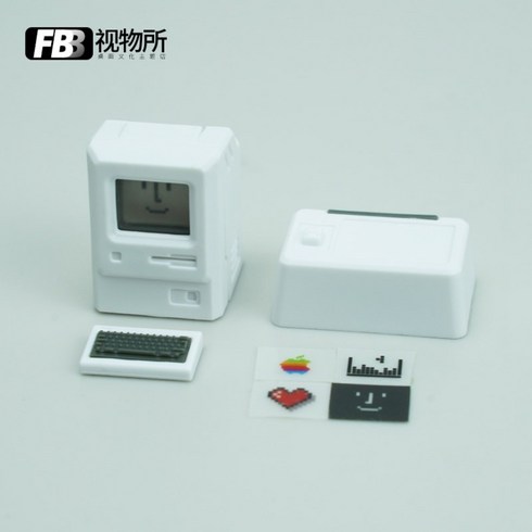 fbb키캡 - FBB Vision Institute Apple Macintosh MAC 포인트 키캡 기계식 키보드 keycap 단일 사용자 정의 pbt 귀여운 esc, 하얀색, 블랙, 포인트키캡