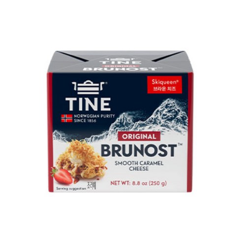 티네 스키 퀸 브라운오리지널 크로플 치즈 250g, 10개