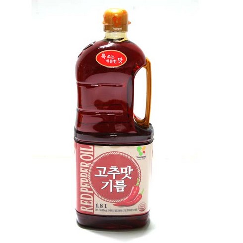 영미 고추맛기름 1.8L 2개[무료배송], 2개
