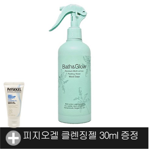 배쓰앤글로우 바이 컬러딥 래버러토리즈 필링워터 우드세이지 280ml + 피지오겔 데일리 모이스쳐 테라피 페이셜 클렌징 젤 30ml, 1개