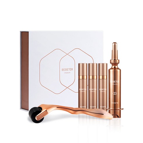 유앤미 베베톡스 앰플 10g x 4p + 더마롤러 세트