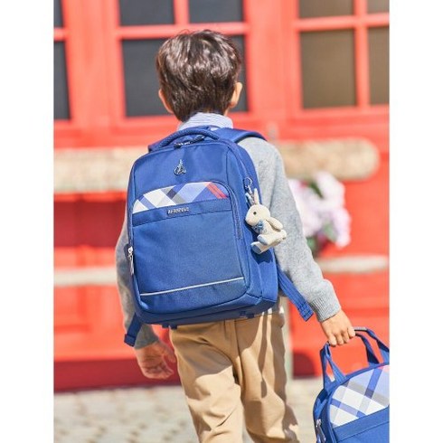 빈폴 키즈 BEANPOLE KIDS 네이비 코어 체크 책가방 BI21D4U02R 293252