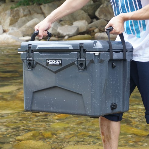 무커 아이스박스 아이스 쿨러 캠핑 낚시, 차콜