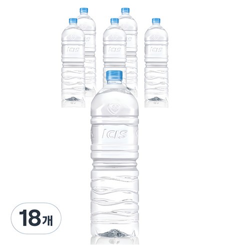 아이시스 무라벨 ECO, 2L, 18개