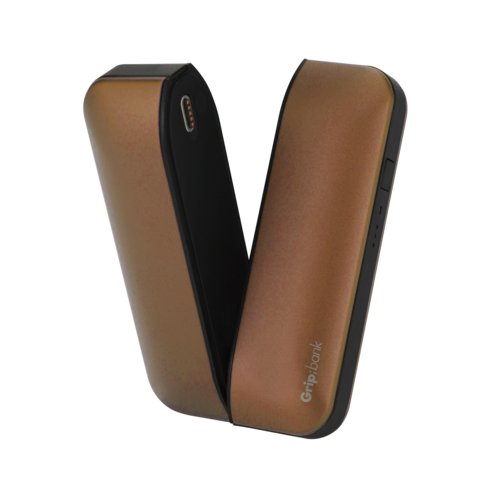 2023년 가성비 최고 충전식둥그런손난로 - 힉스코리아 충전식 휴대용 손난로 F2-W6000S 듀얼 핫스틱, 브라운