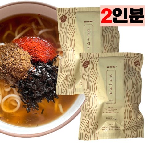 전주 베테랑 칼국수 밀키트, 2개