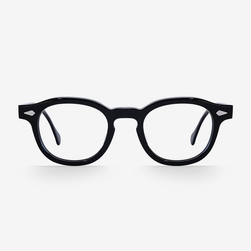 리에티 EDDY col.1 아넬형 뿔테 4사이즈 안경 남녀공용 블랙