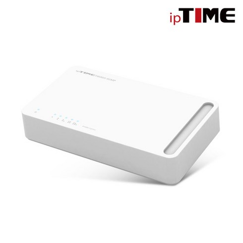 h6005 - ipTIME 기가비트 스위칭 허브, H6005-IGMP, 화이트