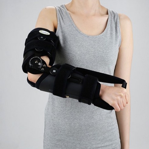 2023년 가성비 최고 팔꿈치보조기 - 이즈메디 롱암 브레이스 LONG ARM BRACE 각도조절 팔꿈치 팔 보조기, FREE 좌우공용