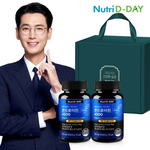 메가렉스 콘드로이친 4500 2개입 선물세트, 01.메가렉스 콘드로이친 4500 2병 선물