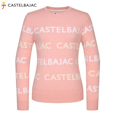 [까스텔바작] (여성)로고 카멜레온 니트_BG0WSW709_LI