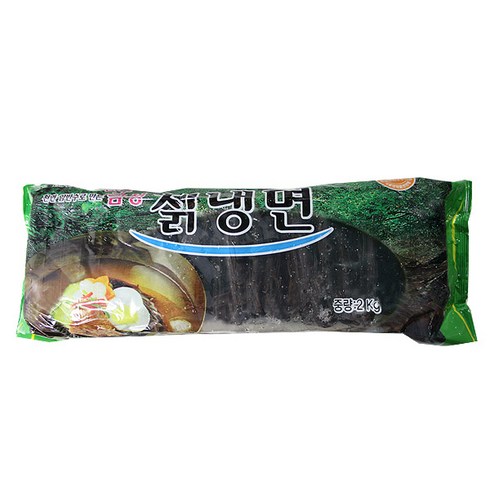 칡냉면사리 - (냉동)금성 칡냉면2kg, 2kg, 1개