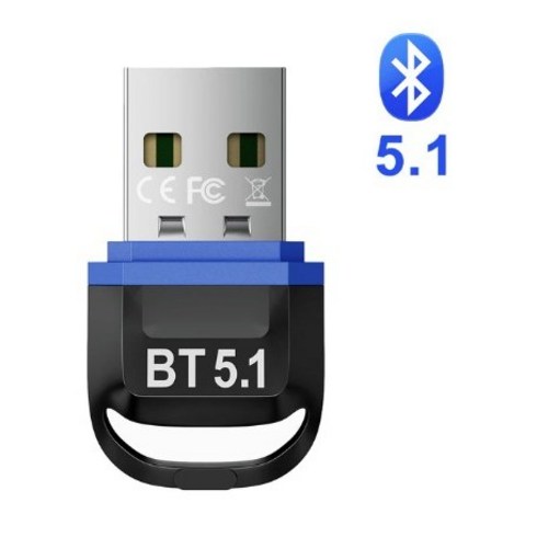 이지블루 - USB 블루투스 어댑터 5.0 5.1 5.3 무선 스피커 오디오 마우스 동글 USB 어댑터 수신기 송신기