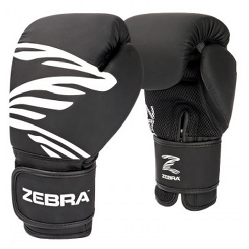 지브라 복싱 글러브 - [ZFTG01] ZEBRA FITNESS Training Gloves black /권투 킥복싱 무에타이 MMA 종합격투기