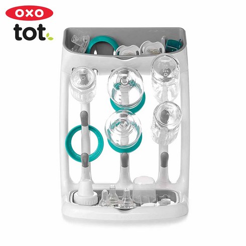 옥소토트젖병건조대 - 옥소 젖병 건조대 OXO TOT SPACE SAVING DRYING RACK, 단품