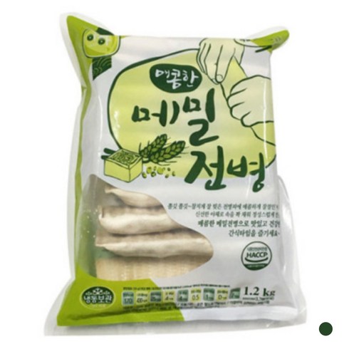(주)아하식품 매콤한 메밀전병 1.2kg, 1개