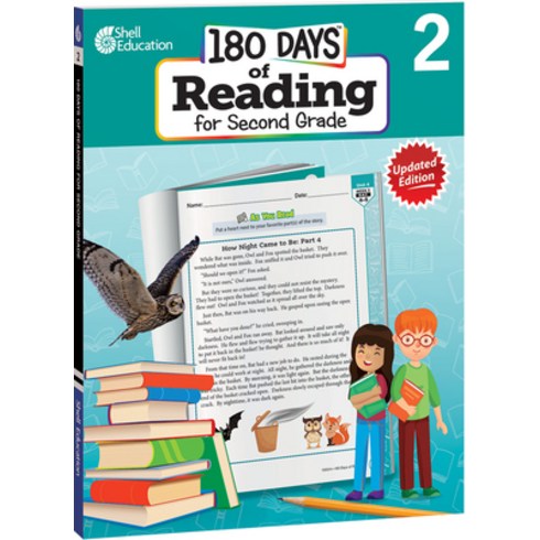 180daysofreading - (영문도서) 180 Days of Reading for Second Grade 2nd Edition: Practice Assess Diagnose Paperback, Shell Education Pub, English, 9798765918043