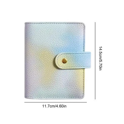 현금생활속지 현금생활바인더 저축챌린지 속지 돈 바인더 현금 A7 마카롱 컬러 저축 챌린지, 3.Blue