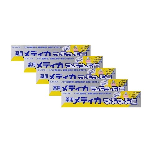 일본소금치약 - 일본 선스타 소금치약 170g 5개세트, 5개