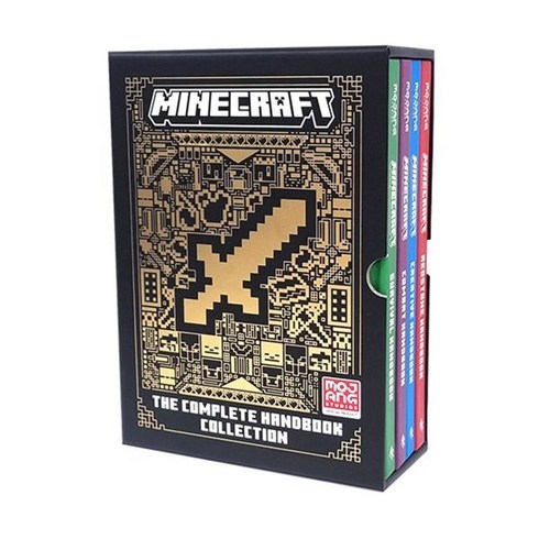마인크래프트 핸드북 4종 세트 : Minecraft The Complete Handbook Collection : Combat/Redstone/Creative/Survival, HarperCollins Publishers
