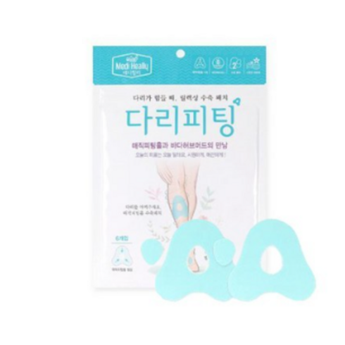 메디힐리 다리피팅 쿨링패치, 6개입, 3개
