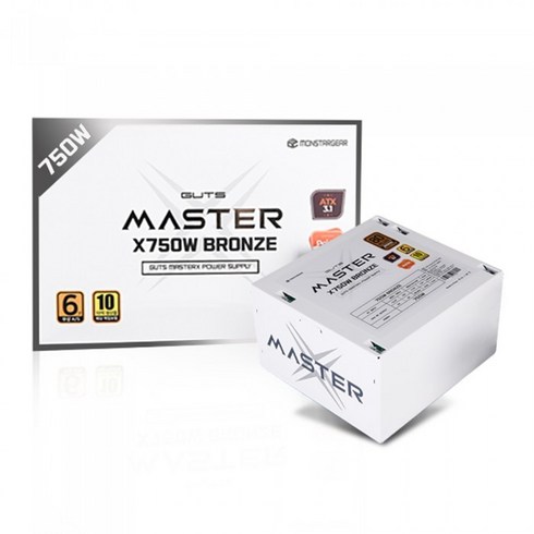 가츠fx700화이트파워 - 가츠 MASTERX X750W 80PLUS브론즈 ATX3.1 화이트 파워-ATX, 선택없음