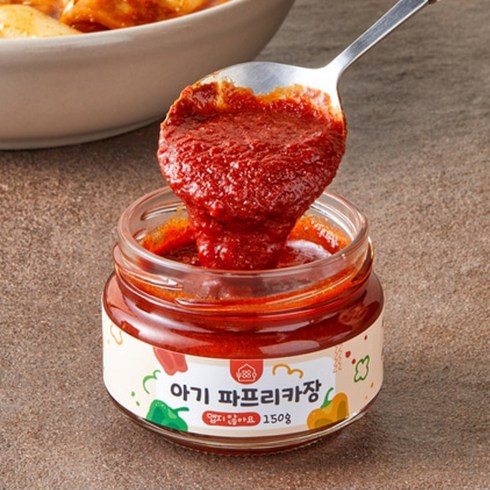 본사발송 수제 파프리카장 안매운 아기 고추장, 아기파프리카장 150g, 150g, 1개