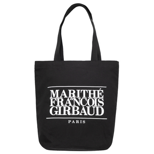 [국내매장정품] 마리떼프랑소와저버 에코백 MARITHE FRANCOIS GIRBAUD CLASSIC LOGO ECO BAG black