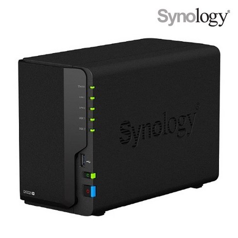 Synology 시놀로지 DS120J /DS118 /DS220J/ DS218PLAY /DS220+ NAS(하드미포함), DS220+(2베이)