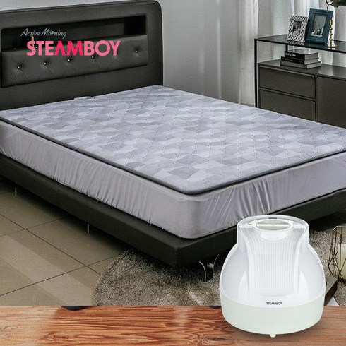 2023년 가성비 최고 스팀온수매트 - 스팀보이 온수매트 퀸사이즈 S6500-S1812 좌우 분리난방 OK 전자파 NO, S6500-S1812 퀸(Q) size