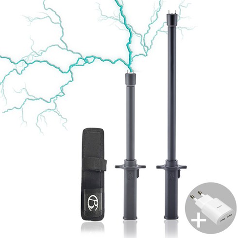 2023년 가성비 최고 호신용전기충격기 - 비허가 호신용 전기충격기 봉타입 호신무기 관공서 병원 매장용 진압봉 B7 전용봉집포함, 숏356mm-진회색, 1개