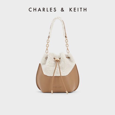 2024년 가성비 최고 찰스앤키스 뽀글이 - 찰스앤키스 CHARLES&KEITH CK2-10782280-1 뽀글이 스트링 버킷백