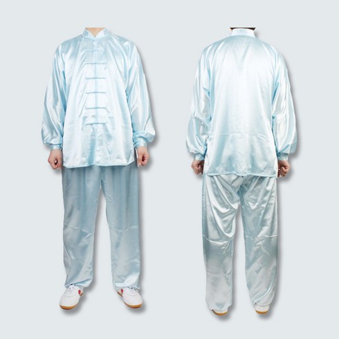 공단 하늘색 태극권 도복 우슈도복 [HY-12], XL, 1개