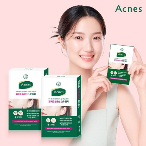 아크네스 퍼펙트 솔루션 스팟 패치 120매 x2개, 2개, 단일옵션