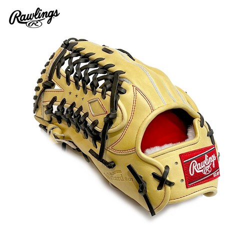 롤링스 재팬 프로프리퍼드 WIZARD#01 외야 글러브 GH1PWB88MG 카멜 좌투, 1개